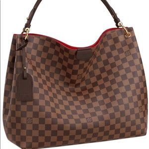 💯 Louis Vuitton Graceful MM Damier Ebene